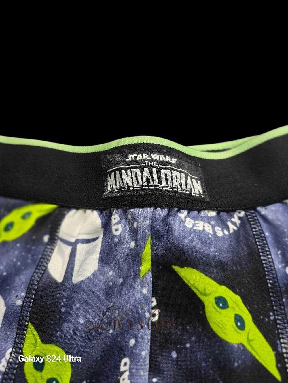 Star Wars Mandalorian And Grogu Boxer Mens XL Galaxies Best Dad New